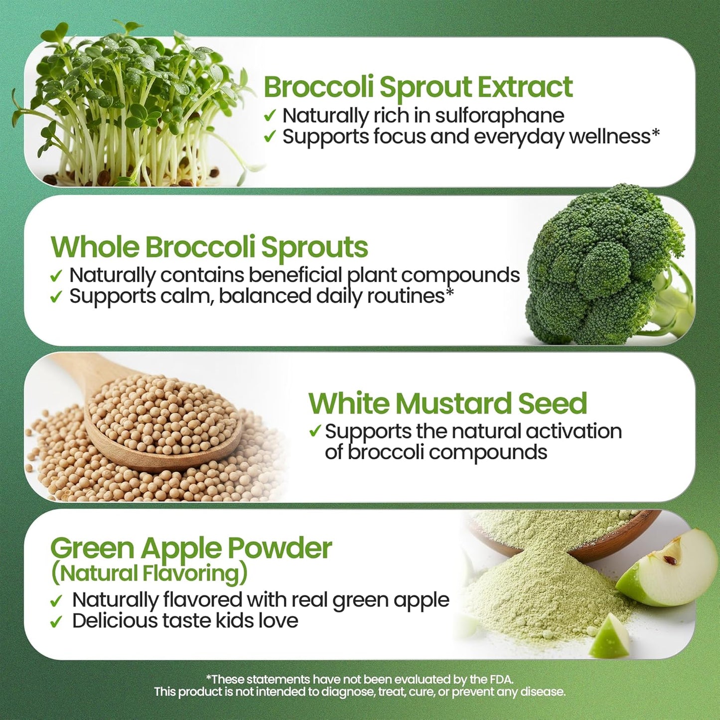 NeuroBrocc Sulforaphane Supplement Gummies- 60 Gummy Bears